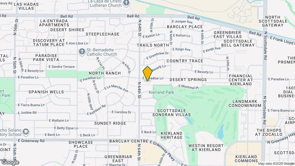 6420 E Montreal Pl Map and Location Details