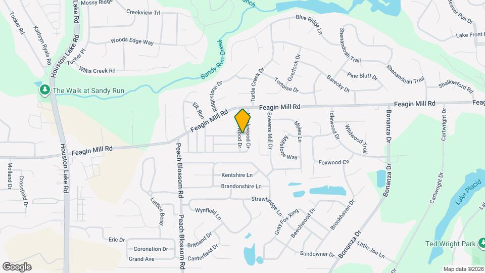 618 Cedarwood Dr Mapa y Detalles de la Ubicación