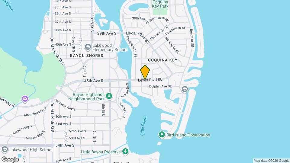 218 Lewis Blvd SE Map and Location Details