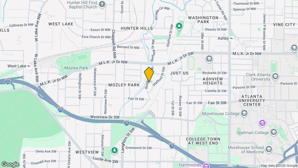 130 Burbank Dr SW Map and Location Details