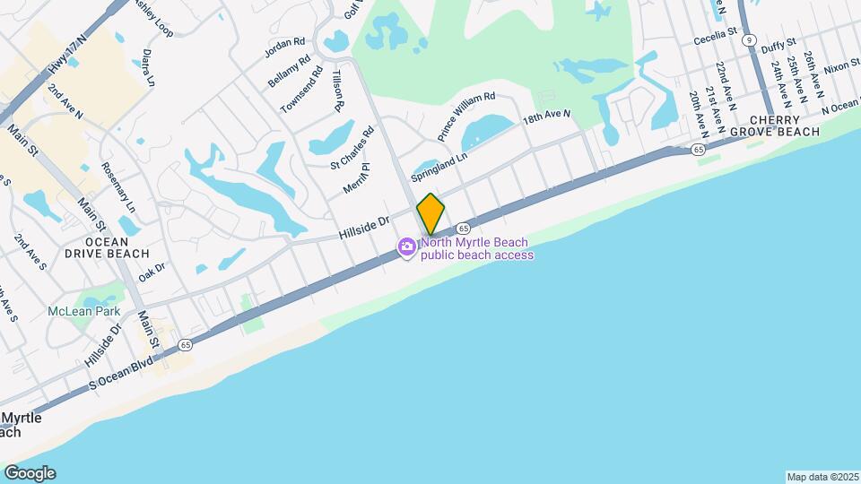 1086 N Ocean Blvd Map and Location Details
