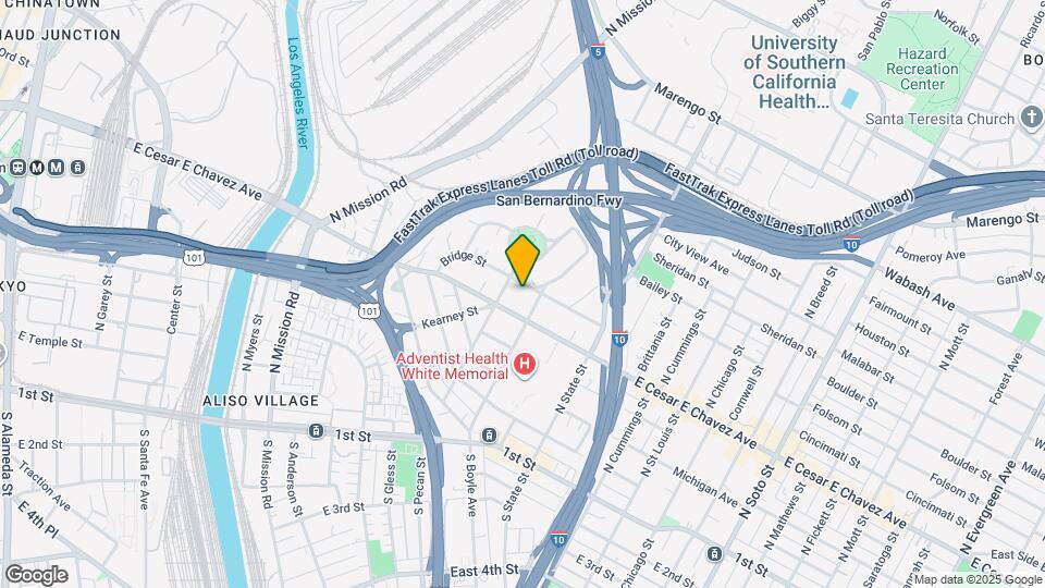 1616 Bridge St Mapa y Detalles de la Ubicación