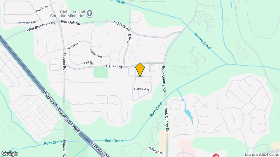 437 Summer Hill Cir Mapa y Detalles de la Ubicación