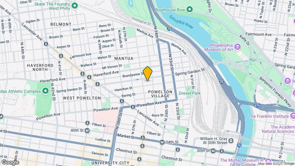 3515 Hamilton St Map and Location Details