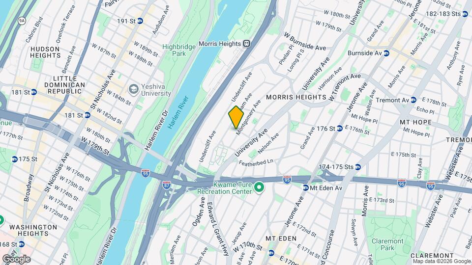 142 W 175th St Map and Location Details