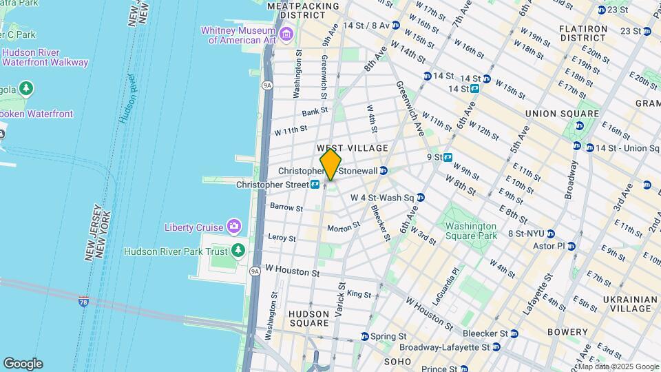 496 Hudson St Mapa y Detalles de la Ubicación
