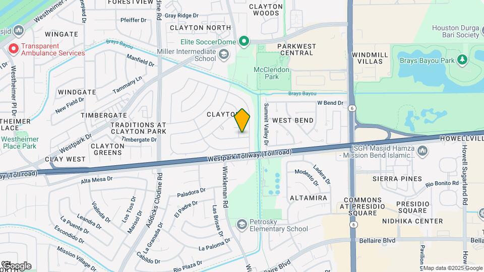 4031 Rushcroft Dr Map and Location Details