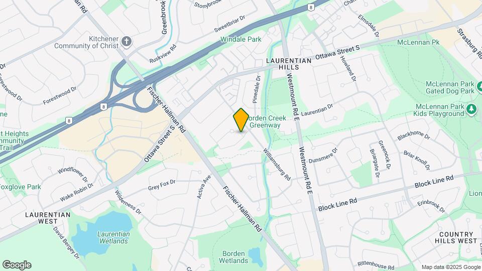 157 Pinedale Dr Map and Location Details