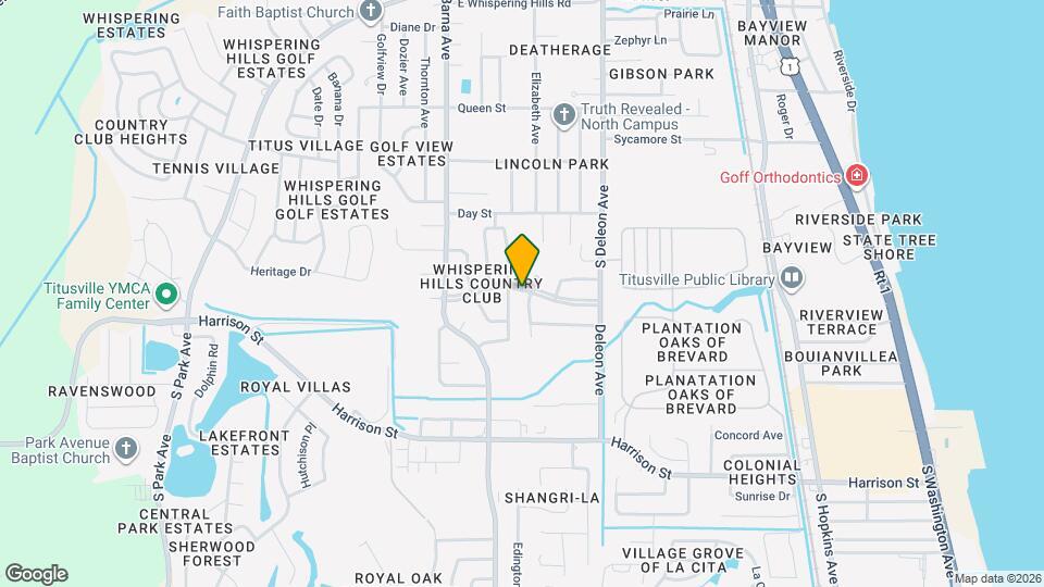 1295 Country Club Blvd Map and Location Details