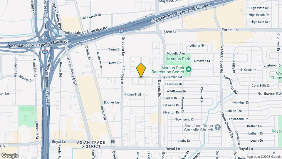 Northaven Terrace Map and Location Details