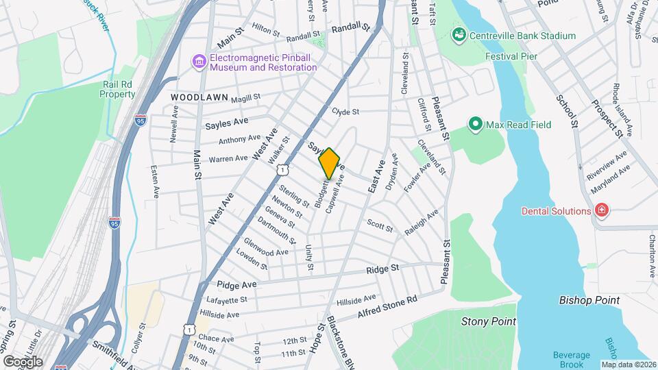 34 Blodgett Ave Map and Location Details