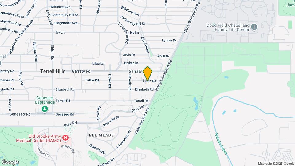 332 Tuttle Rd Map and Location Details