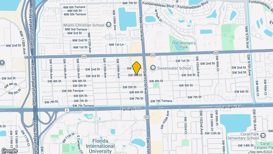 10750 SW 3rd St Mapa y Detalles de la Ubicación