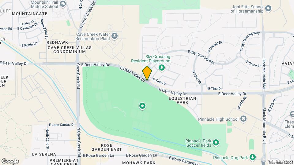 2550 E Deer Valley Dr Map and Location Details