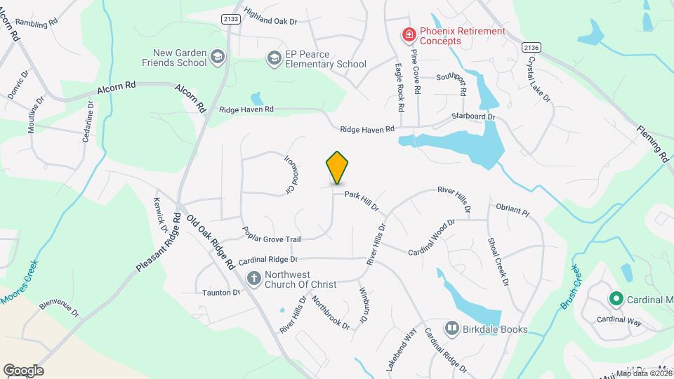 6609 Poplar Grove Trail Map and Location Details