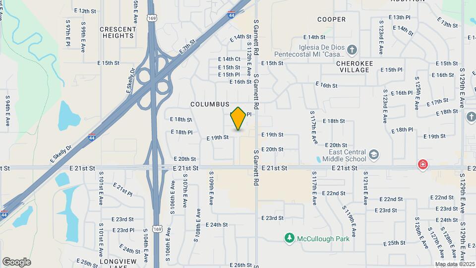 11109 E 19th St Map and Location Details
