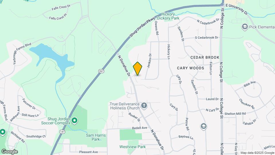 Owen's Crossing Townhome Map and Location Details
