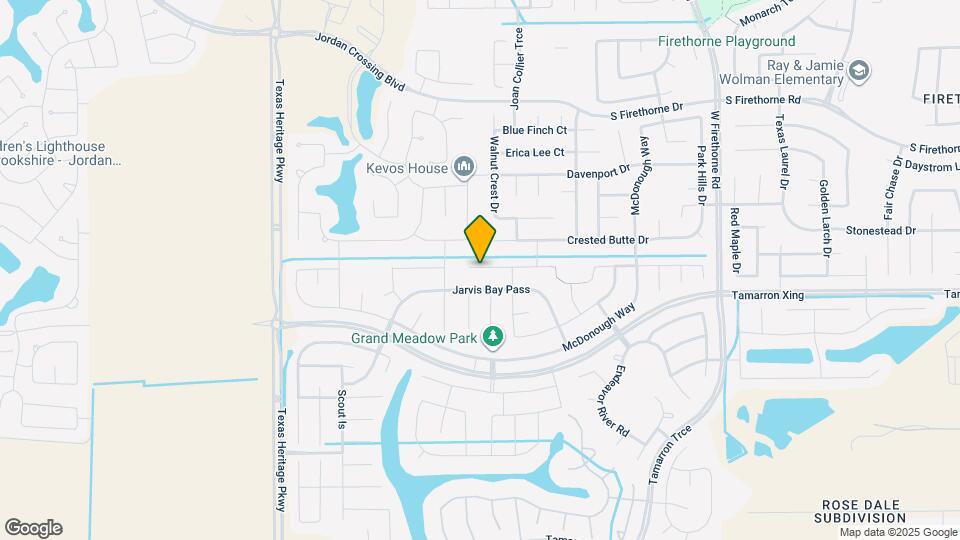 29223 Dunns Creek Ct Map and Location Details