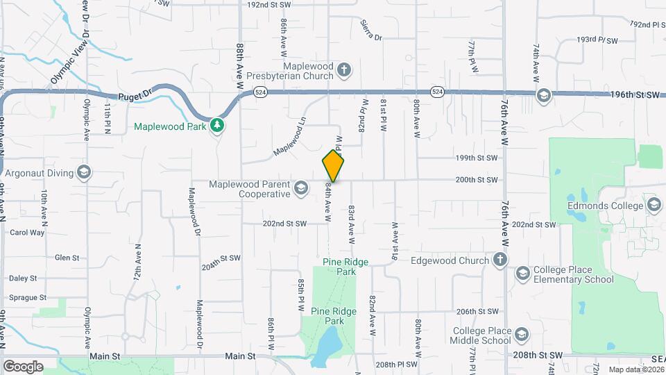 8328 200th St SW Map and Location Details