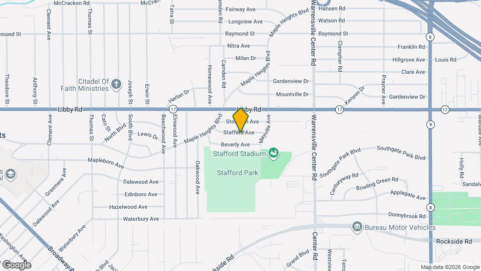 19268 Stafford Ave Map and Location Details