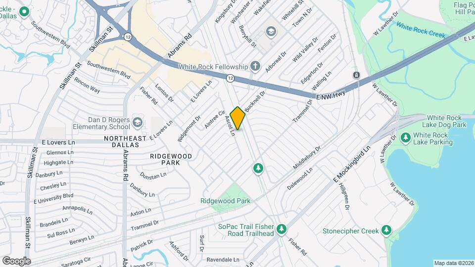 6643 Ascot Ln Map and Location Details