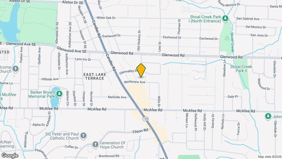 2616 Northview Ave Map and Location Details