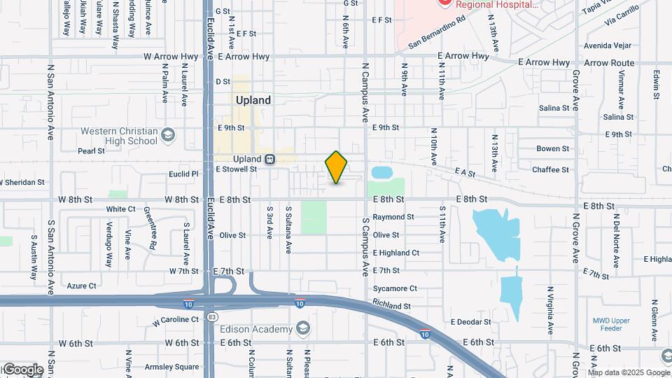 623-635 E 8th St Map and Location Details