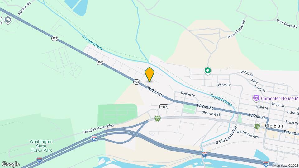 906 W 2nd St Map and Location Details