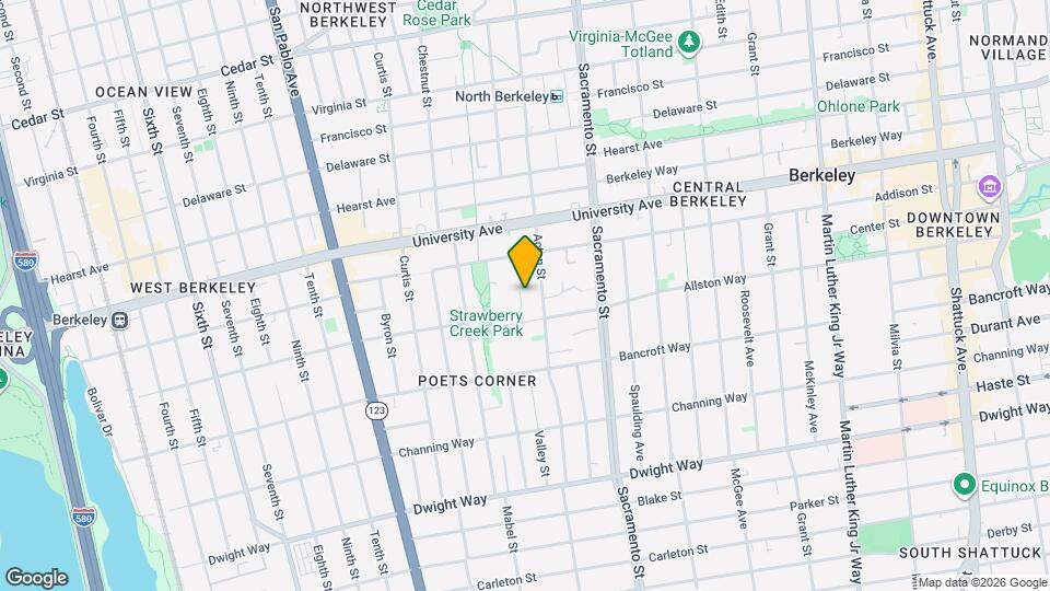 2161 N Valley St Mapa y Detalles de la Ubicación