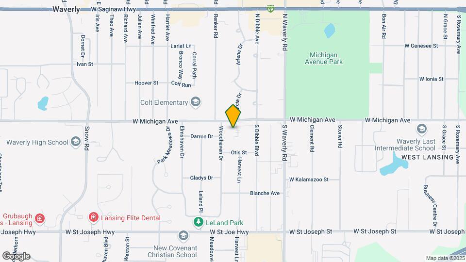 Sandridge Townhomes & Apartments Map and Location Details
