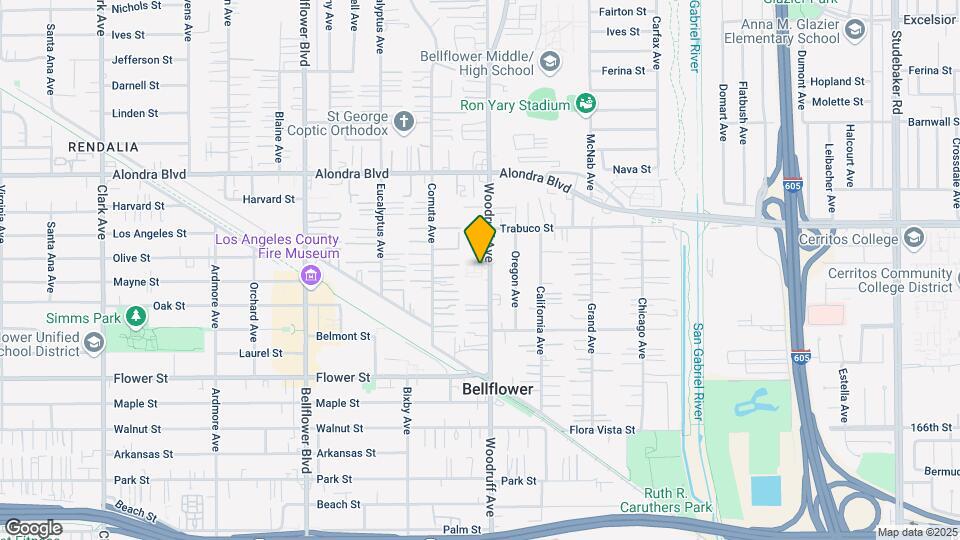 16251 Woodruff Ave Map and Location Details