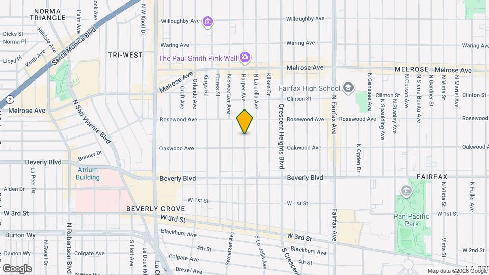 407 N Harper Ave Map and Location Details