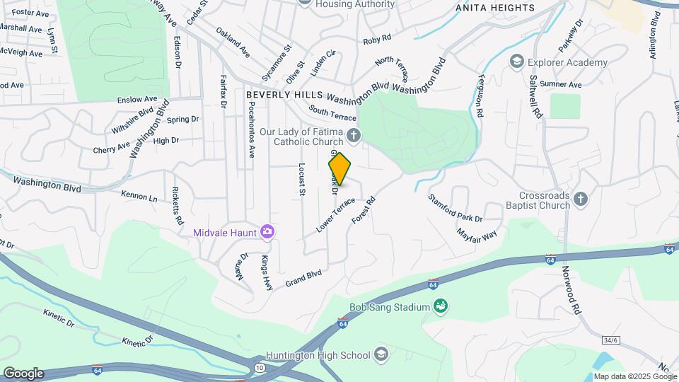 224 Green Oak Dr Mapa y Detalles de la Ubicación