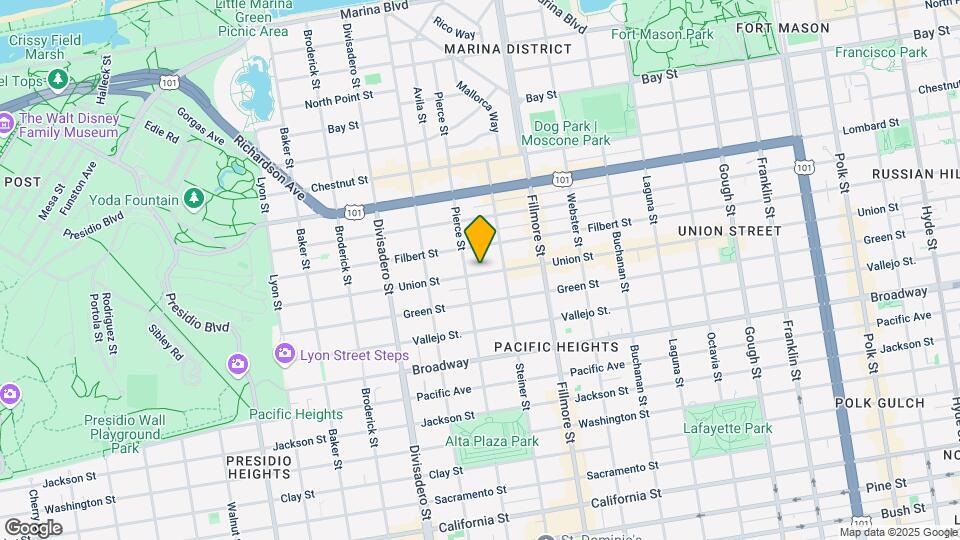 2360 Union St Map and Location Details