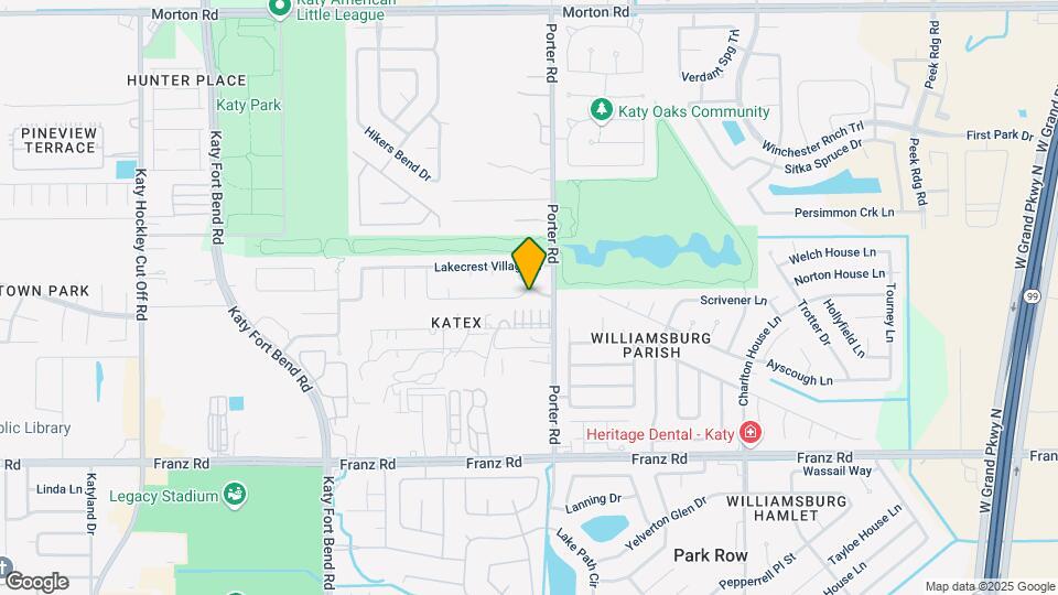 24407 Lakecrest Town Dr Map and Location Details