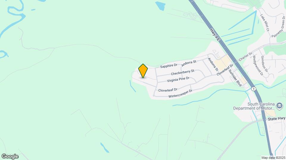 1793 Sapphire Dr Map and Location Details