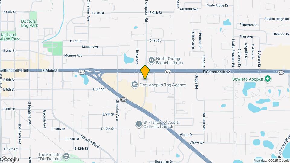 459 Blue Bird St Map and Location Details