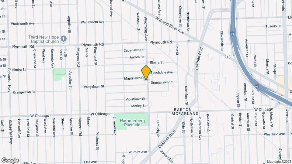 9901 Wyoming St Map and Location Details