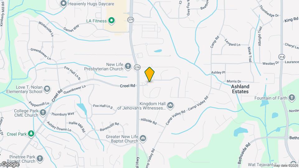 2372 Creel Rd Map and Location Details