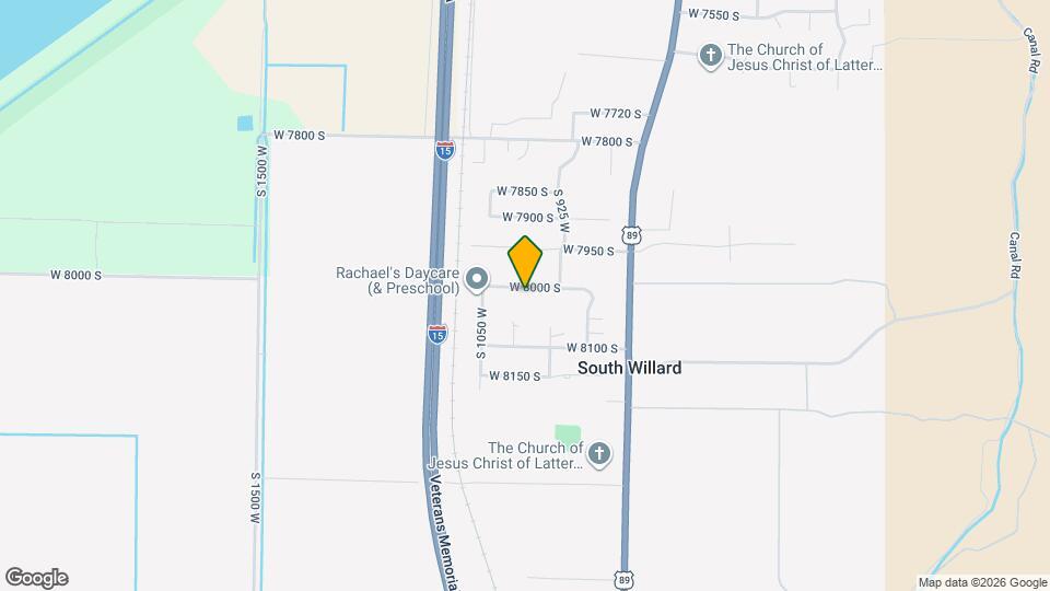 985 W 8000 S Map and Location Details