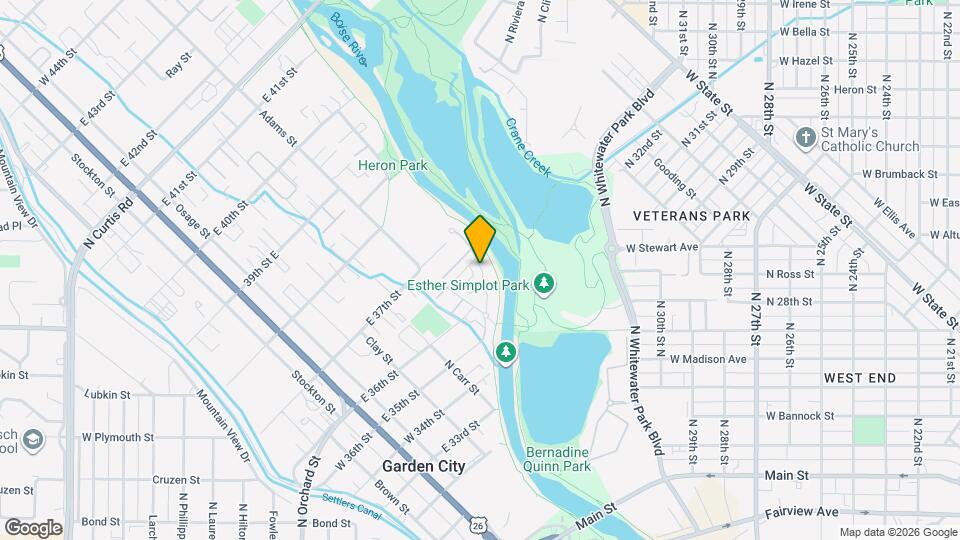 3655 N Willowbar Ln Map and Location Details