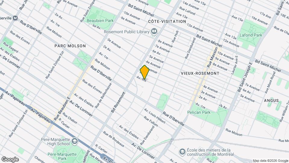 5840 1Re Av Map and Location Details