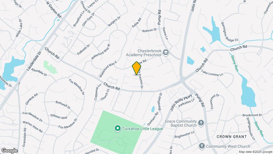 11904 Marnelan Dr Map and Location Details