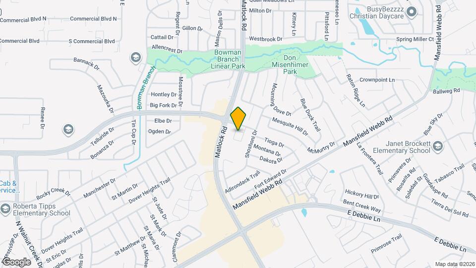 206 Lily Pad Dr Map and Location Details