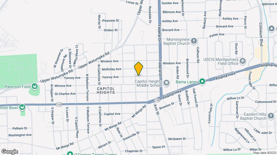 2212 Yancey Ave Map and Location Details
