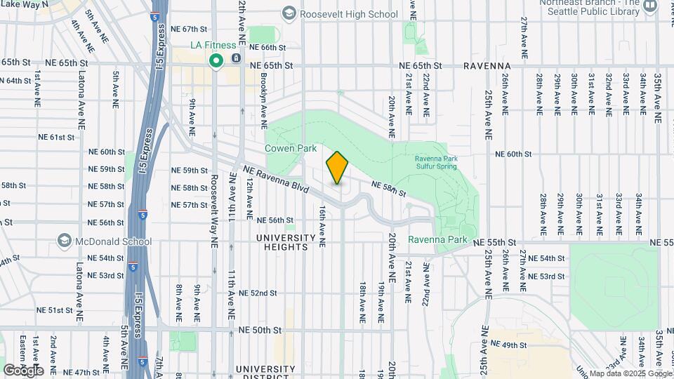 5715 17th Ave NE Map and Location Details