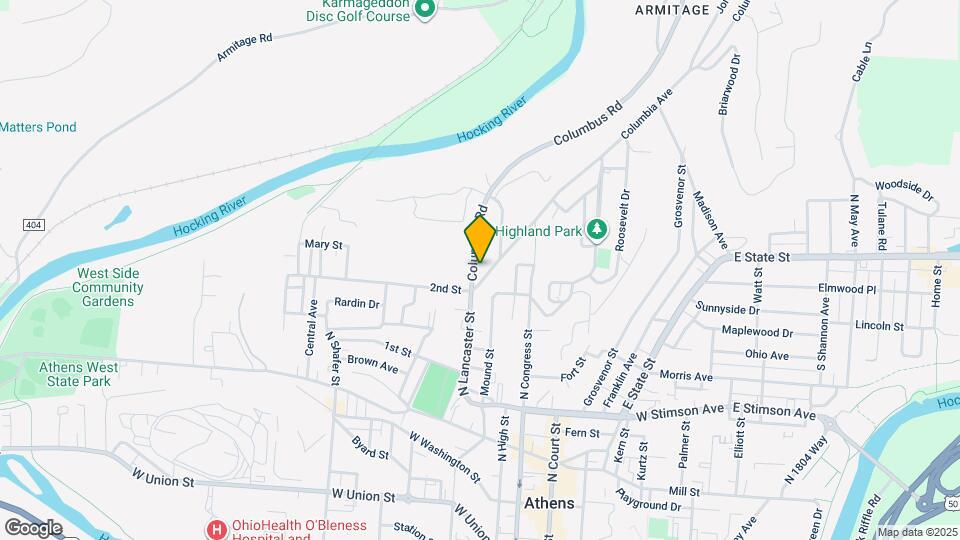 169 N Lancaster St Map and Location Details