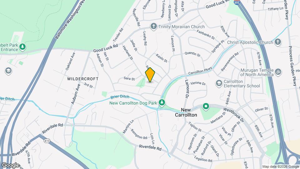 8122 Gavin St Map and Location Details