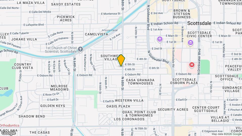 6732 E 6th St Mapa y Detalles de la Ubicación