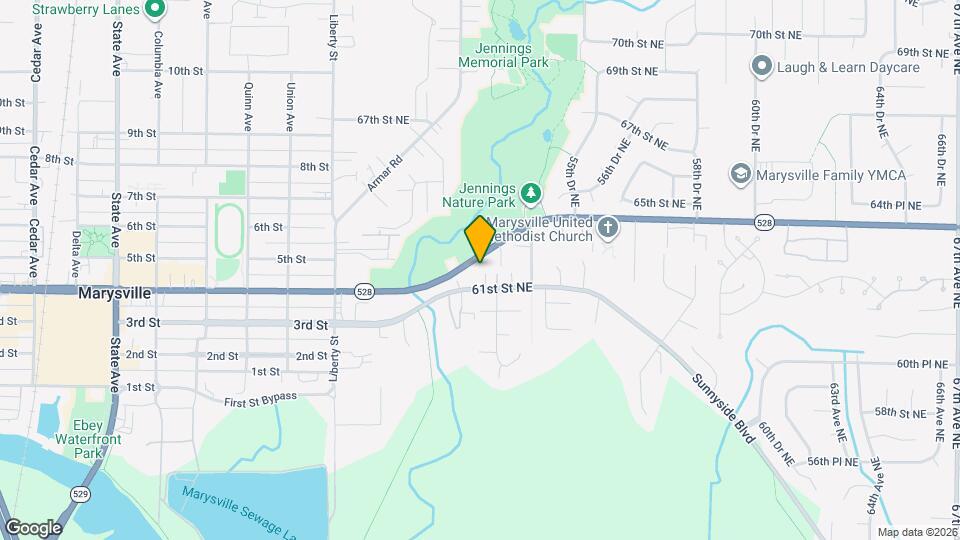 5129 61st St NE Map and Location Details